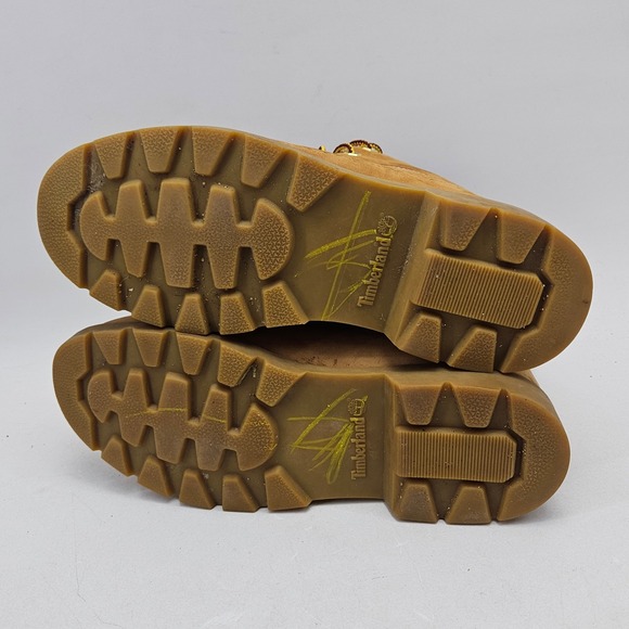 Timberland Premium Waterproof Boots Mens 9.5 Wheat Nubuck 6 Inch A161C main image 4